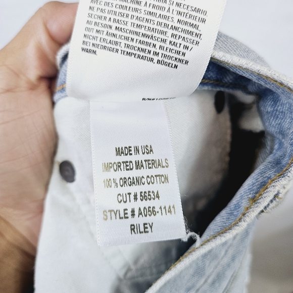 Agolde Riley High Rise Straight Crop size 34 - Picture 11 of 11